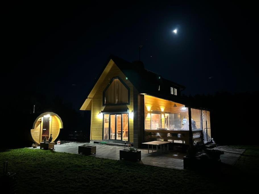 Dom Male Mazury Villa Drozdowo Exterior photo